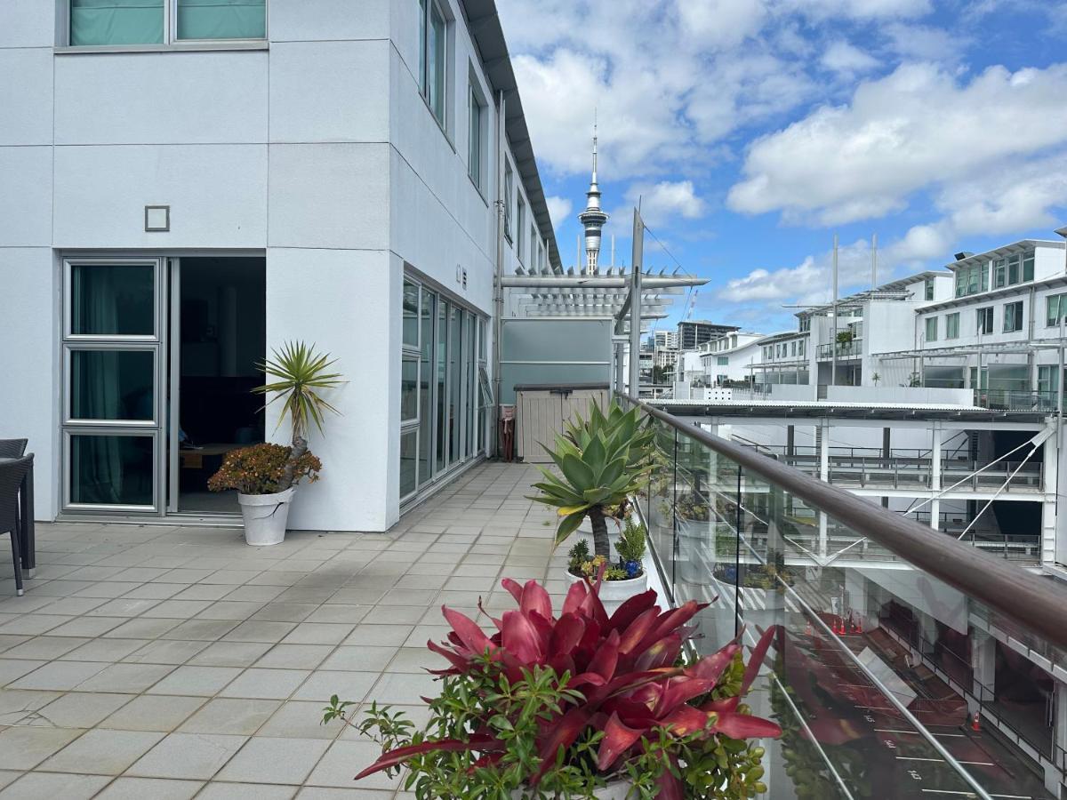 Waterfront Seaview Hotel Apartment - Same Building Block As Auckland Hilton Eksteriør bilde