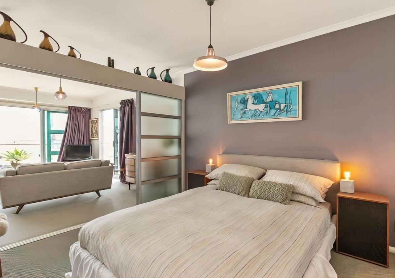 Waterfront Seaview Hotel Apartment - Same Building Block As Auckland Hilton Eksteriør bilde