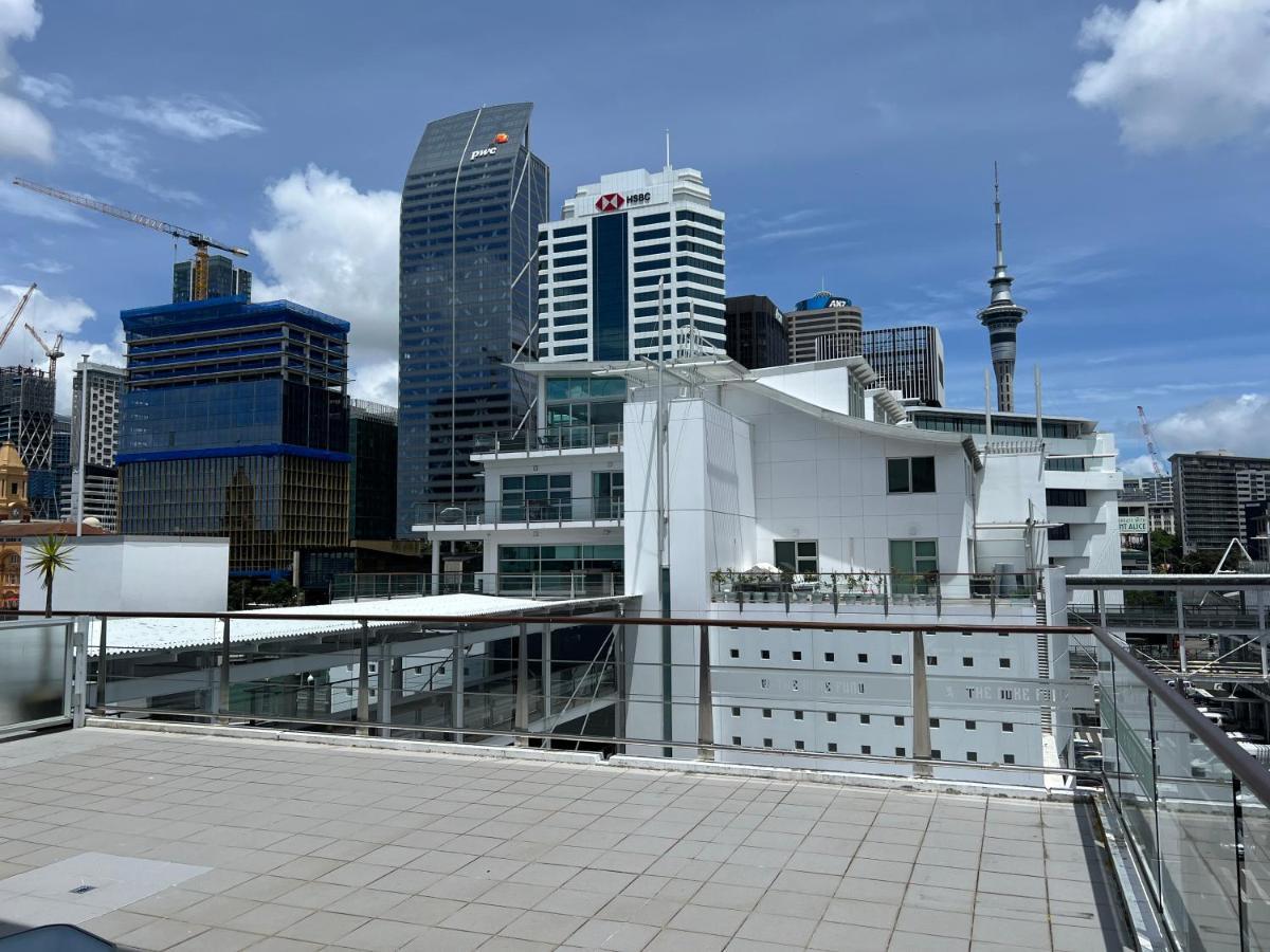 Waterfront Seaview Hotel Apartment - Same Building Block As Auckland Hilton Eksteriør bilde