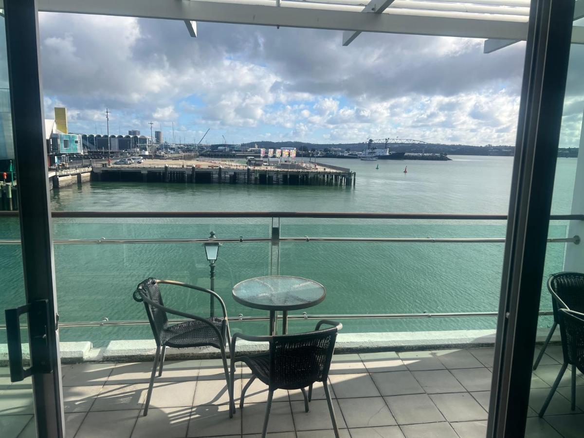 Waterfront Seaview Hotel Apartment - Same Building Block As Auckland Hilton Eksteriør bilde