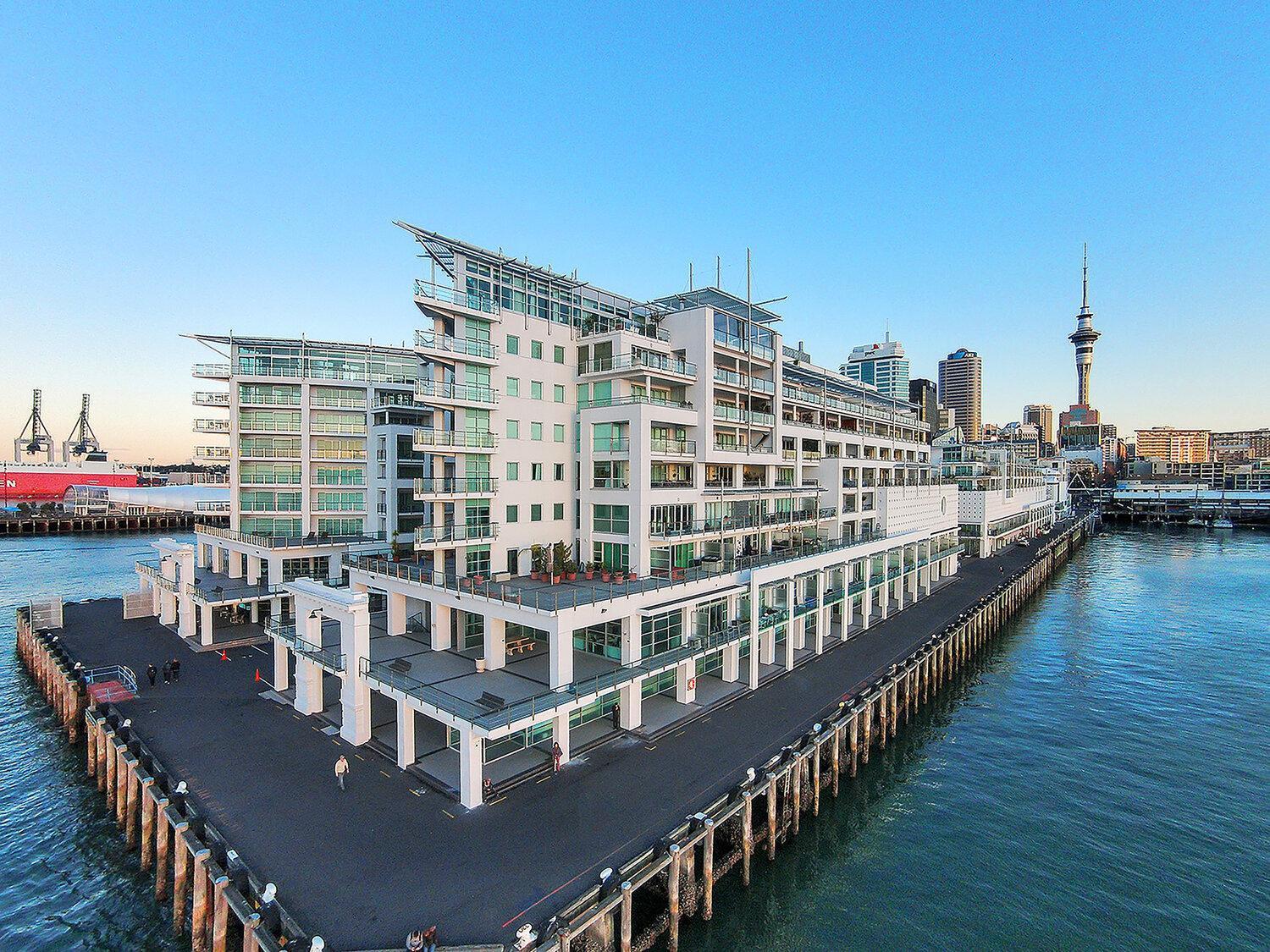 Waterfront Seaview Hotel Apartment - Same Building Block As Auckland Hilton Eksteriør bilde